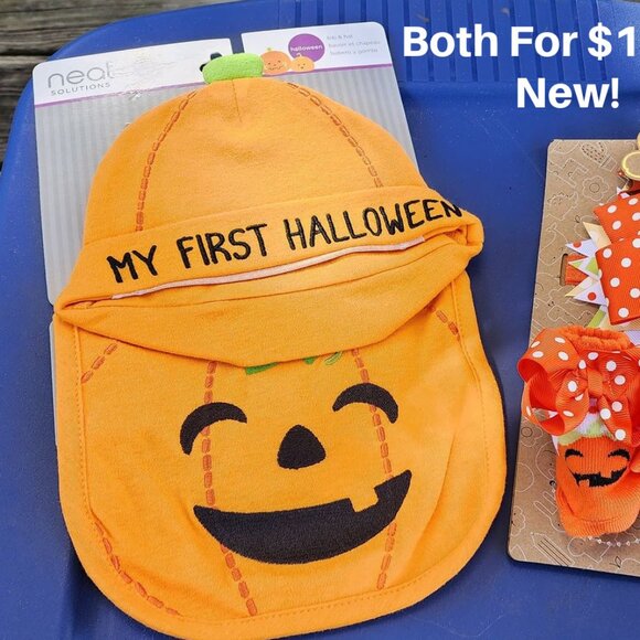 NEW! My First Halloween - Baby Bundle - One Size - Picture 1 of 2